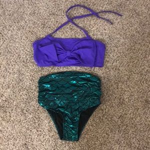 Kids mermaid bathing suit